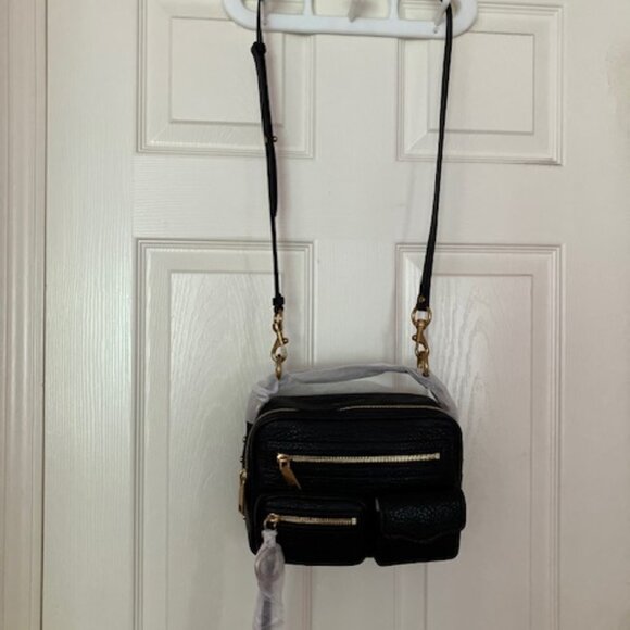 NWT Rebecca Minkoff Jeff Boxy Crossbody Bag in Black - Picture 4 of 8